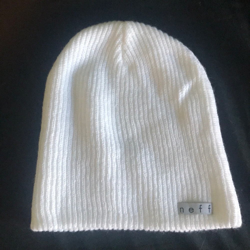 White neff hat